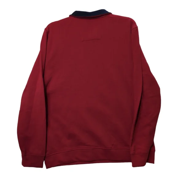 Nautica‎ men's Red blue pullover size XL quarter zip nwt - Picture 2 of 9